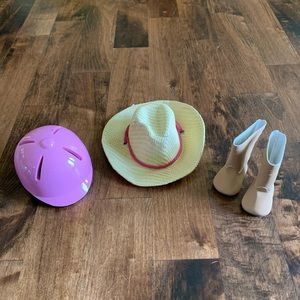 American Girl Doll Western/Equestrian Accessories